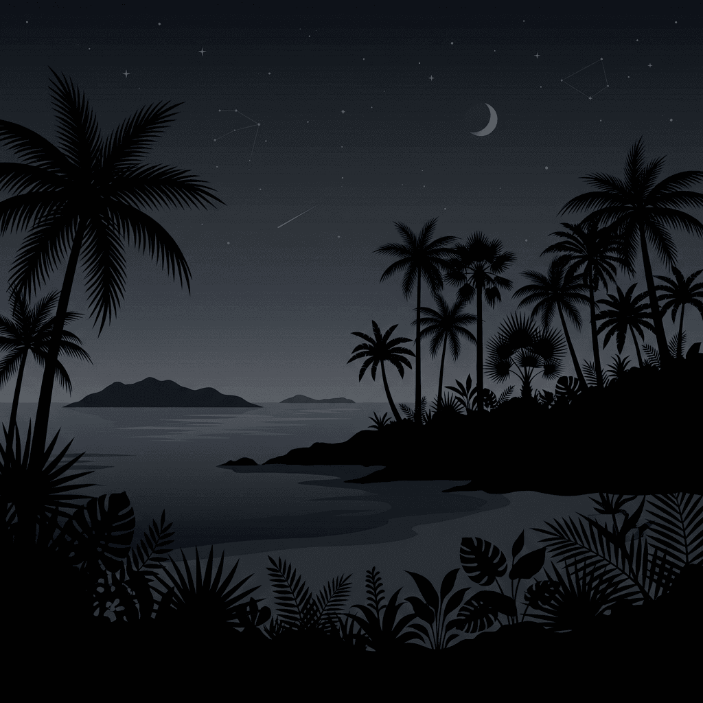Footer Landscape Background
